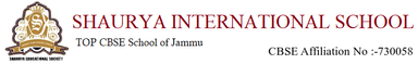 Shaurya International School official logo