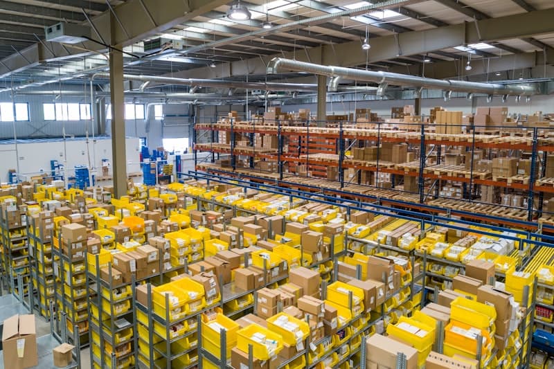 High-Bay Pallet Racks (Up to 14m Ceiling) - Fire Hazard in J&K Warehouses & Logistics Distribution Centers