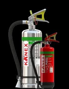 Kanex clean agent residue-free gas fire extinguishers for server rooms and data centers