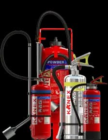 Kanex special application metal fire extinguisher with low-velocity applicator wand for Class D fires